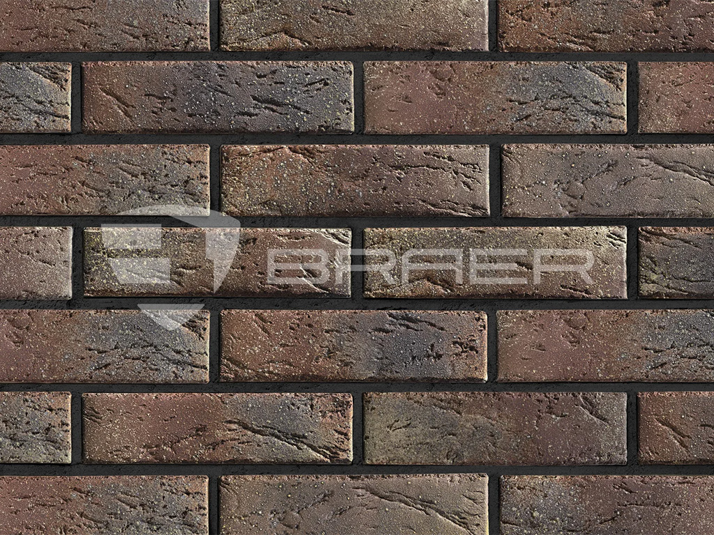 Кирпич BRAER PRO 55.08.1 с утолщенной стенкой, 250*120*65 мм