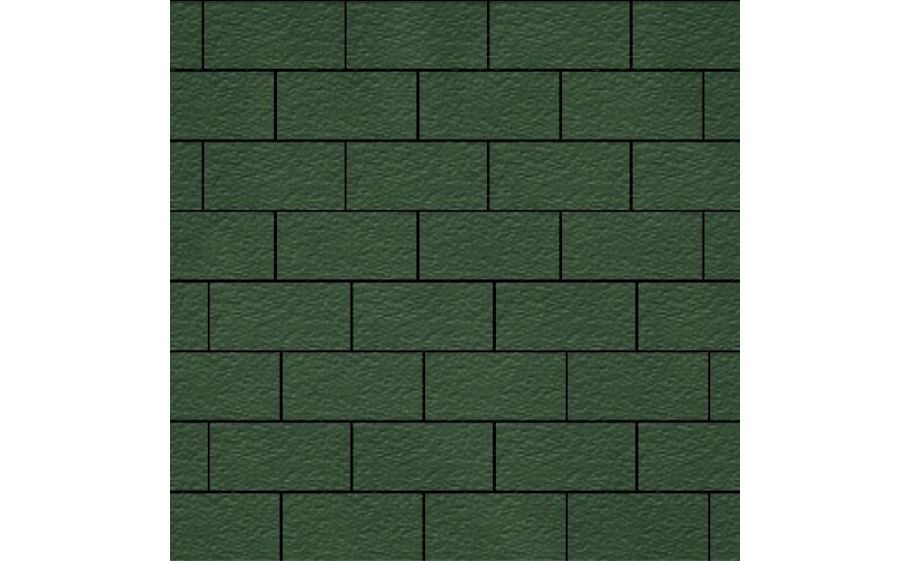 Плитка тротуарная SteinRus Прямоугольник В.6.П.8, Old-age, оливковый, 200*100*80 мм