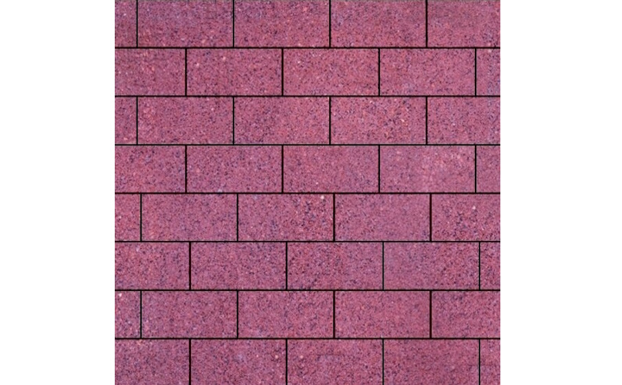 Плитка тротуарная SteinRus Прямоугольник В.6.П.8 Backwash, Сиваш, 200*100*80 мм