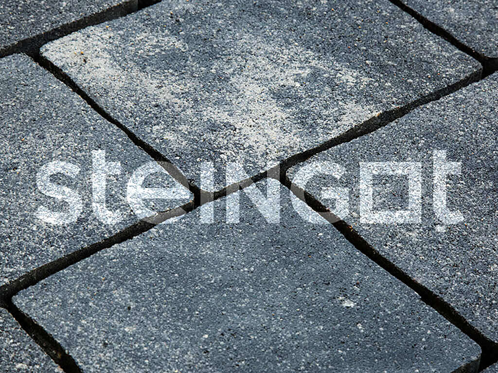 Плитка тротуарная Steingot Колормикс, Старый город, Графитовый камень (Stein Black), комплект 3 шт, толщина 60 мм