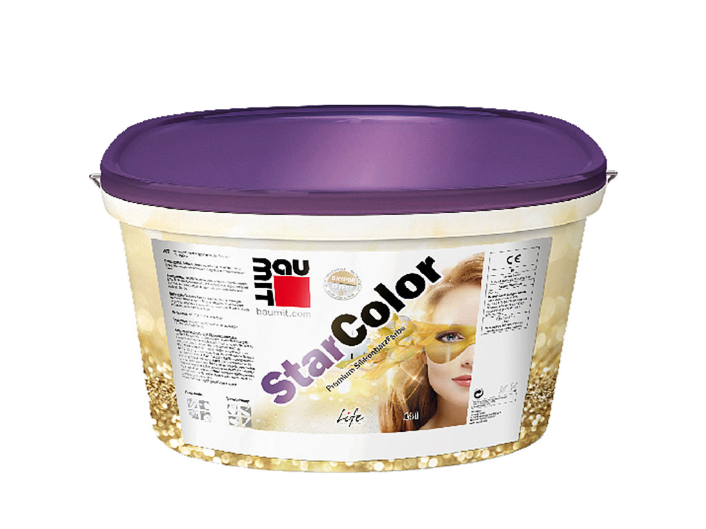 Фасадная силиконовая краска Baumit StarColor, база, 14 л