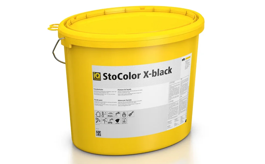 Краска фасадная акриловая StoColor X-black getont, колеруемая С1, 5 л