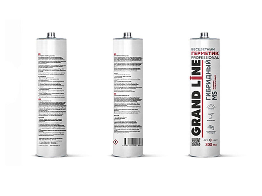 Герметик Grand Line Professional бесцветный, 300 мл