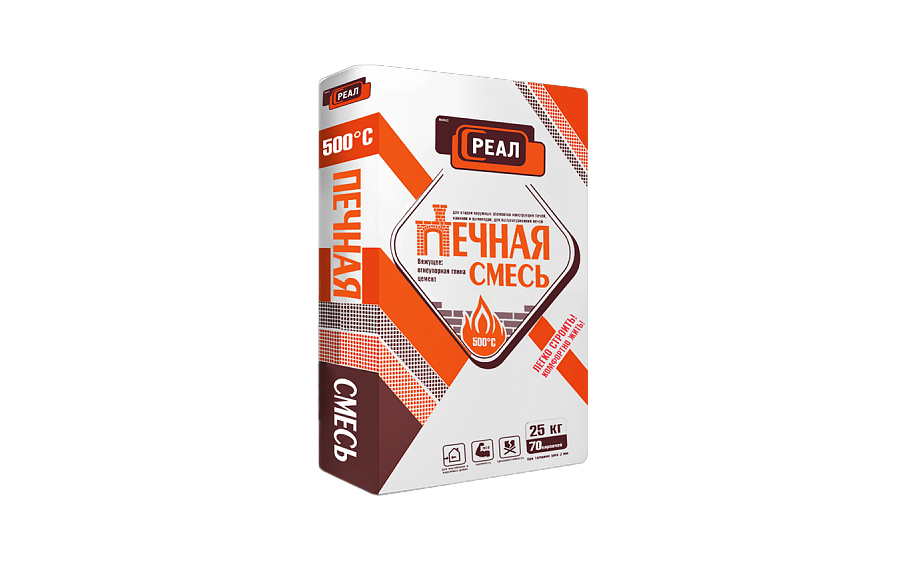 Печная смесь РЕАЛ 25 кг