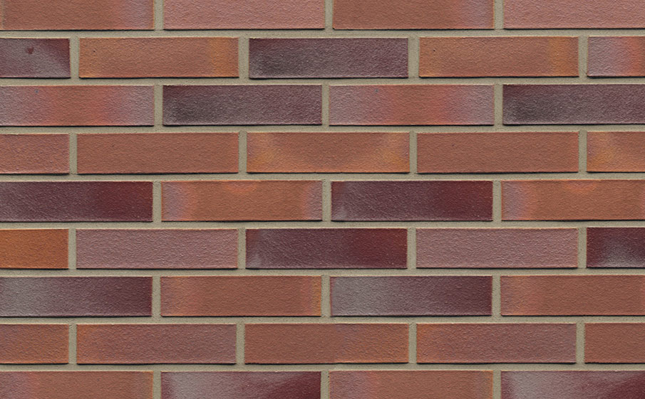 Кирпич клинкерный Westerwaelder Klinker Nr 14 Rotblau-bunt, 290*60*71 мм