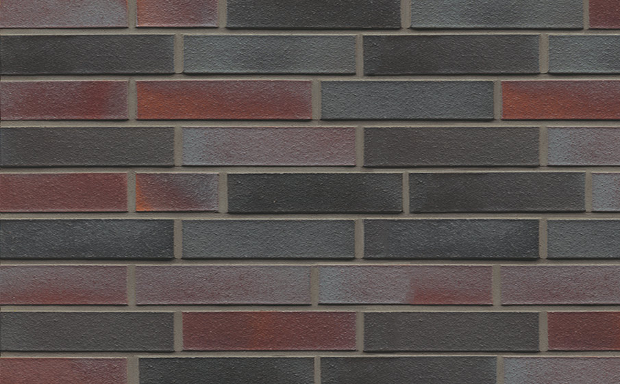 Кирпич клинкерный Westerwaelder Klinker Nr 25 Violettschwarz, 290*60*71 мм