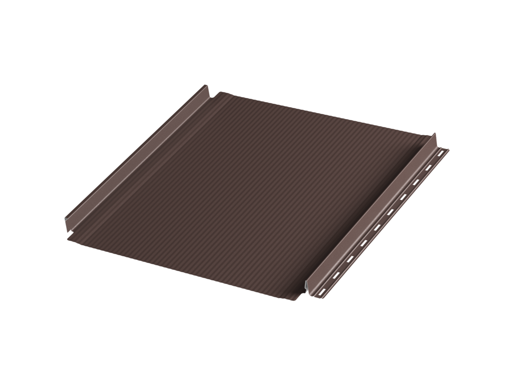 Фальцевая панель c подгибом Aquasystem AQUACLICK Бриз Zn275 Rooftop Кашемир, RAL 8017