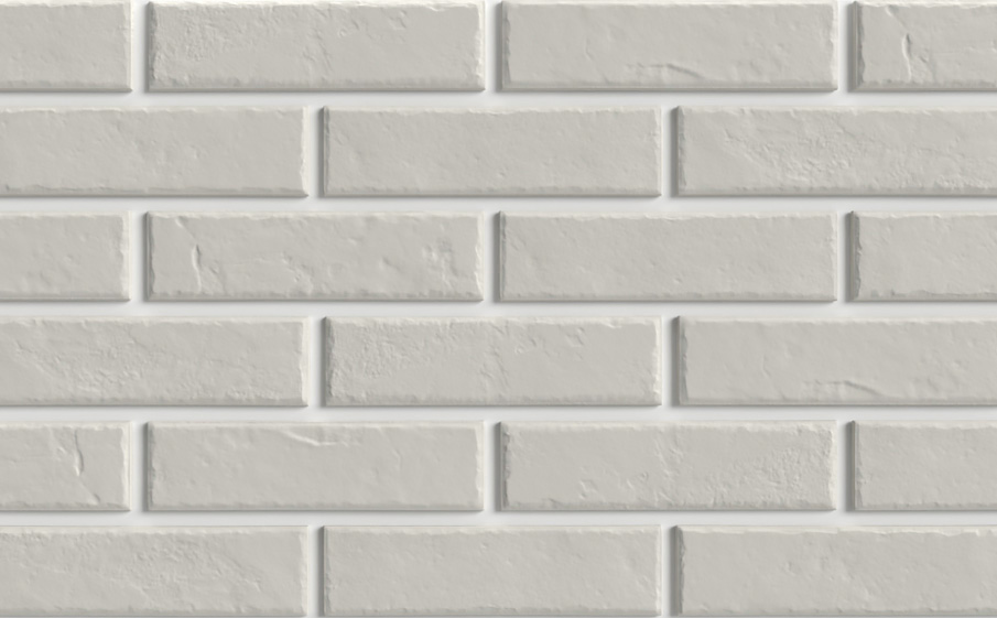 Термопанель ППС с клинкерной плиткой толщиной 8,5 мм BestPoint Classic Blanc 1145*470*80 мм
