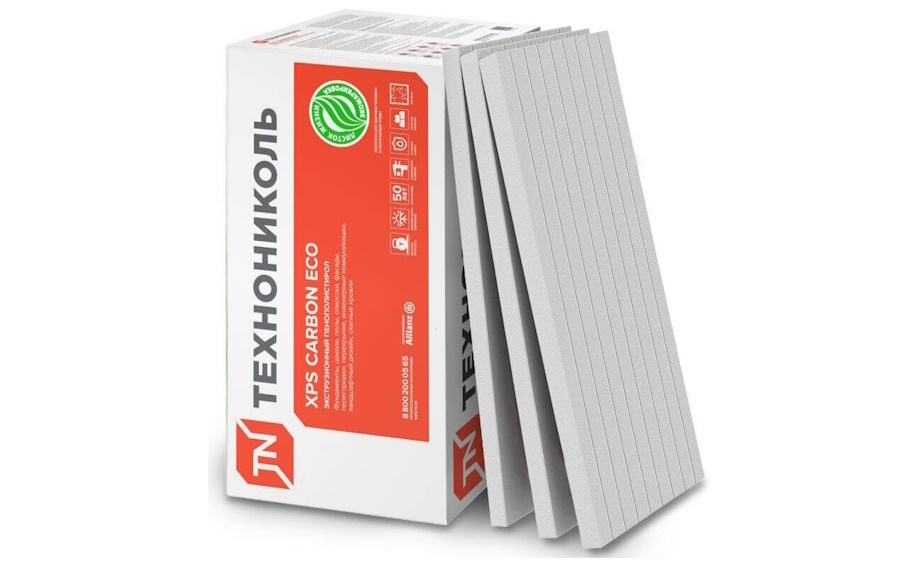 Экструдированный пенополистирол Технониколь XPS Carbon Eco FAS/2 S/1 RF L-кромка, 13 шт/уп, 1180*580*30 мм