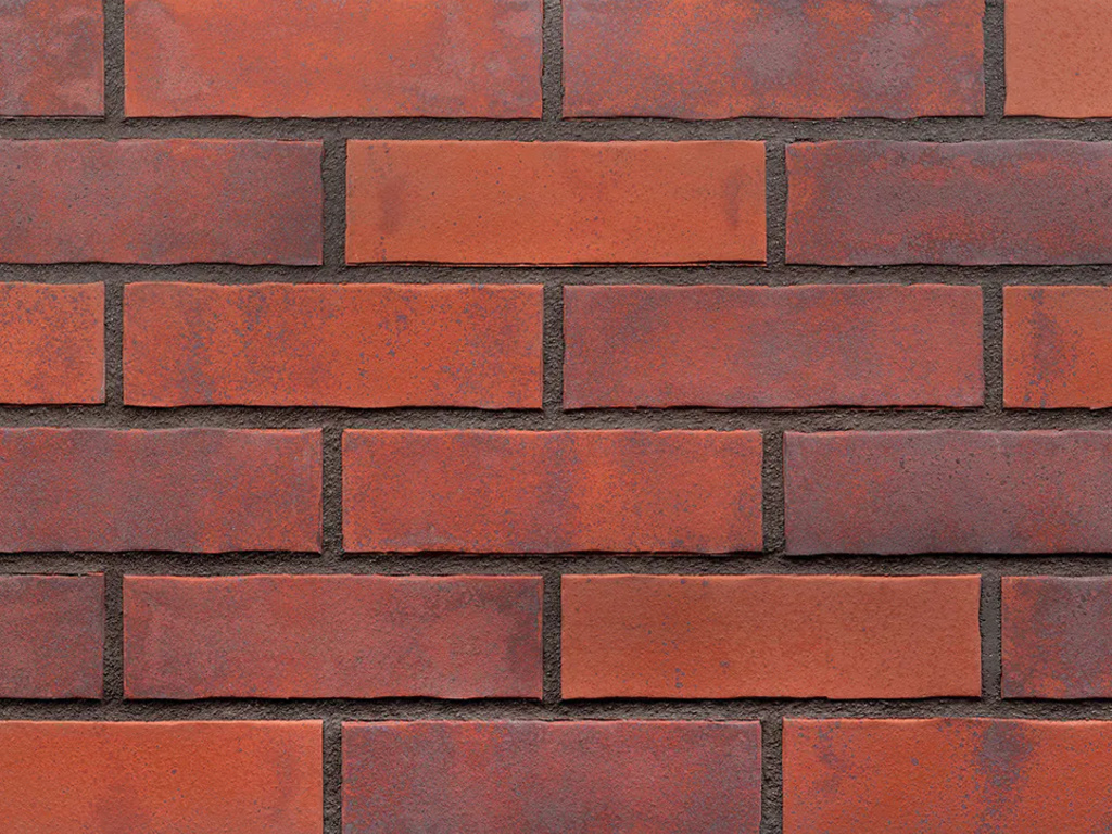 Клинкерная плитка под кирпич King Klinker Old Castle Red square HF39, 240*71*10 мм