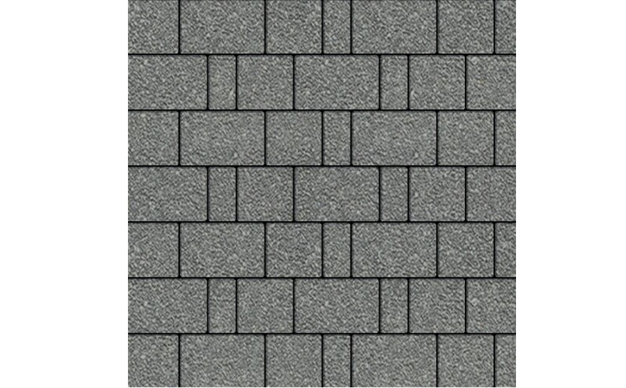 Плитка тротуарная SteinRus, Бельпассо А.23(М).Псм.4, Native, серый, толщина 40 мм