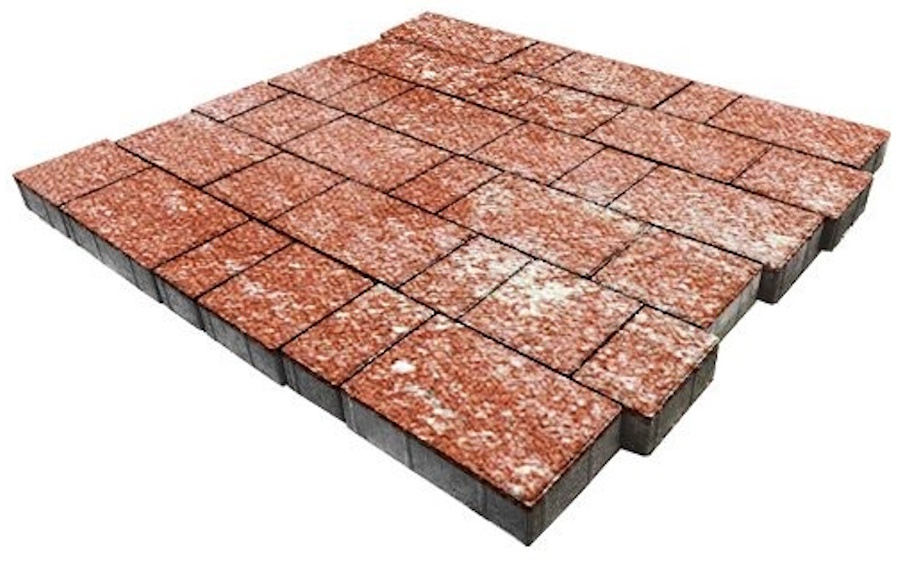 Плитка тротуарная SteinRus Новый город Б.7.Фсм.6, Native, ColorMix Порто, толщина 60 мм