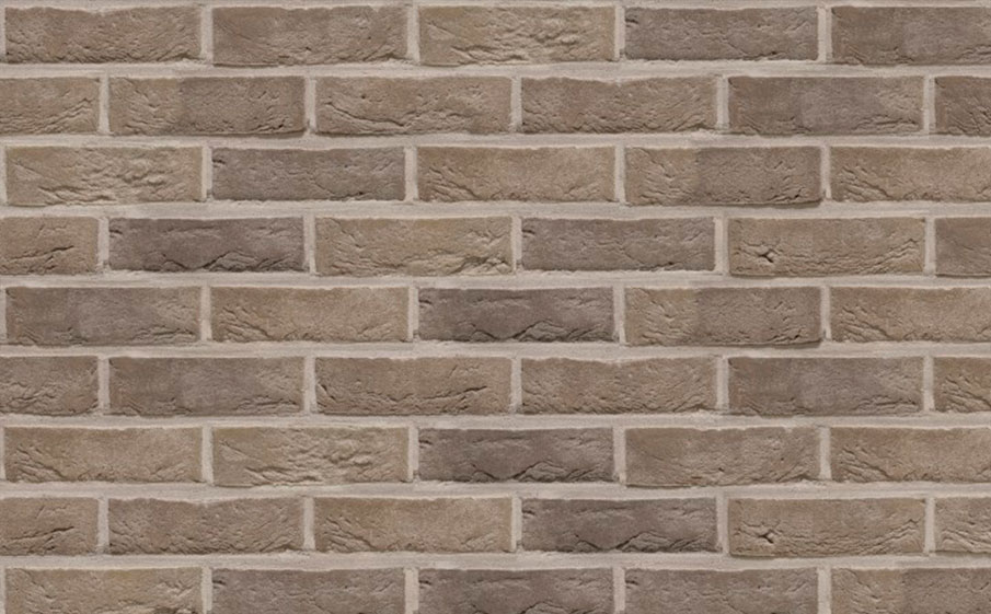 Облицовочный кирпич ручной формовки Terca Cinder Coal-Grijs-Zwart, 210*45-50*65 мм