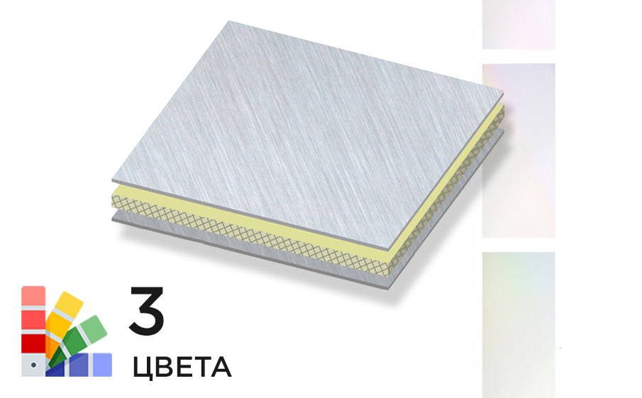 Алюминиевая композитная панель SIBALUX SBL A2 PEARL