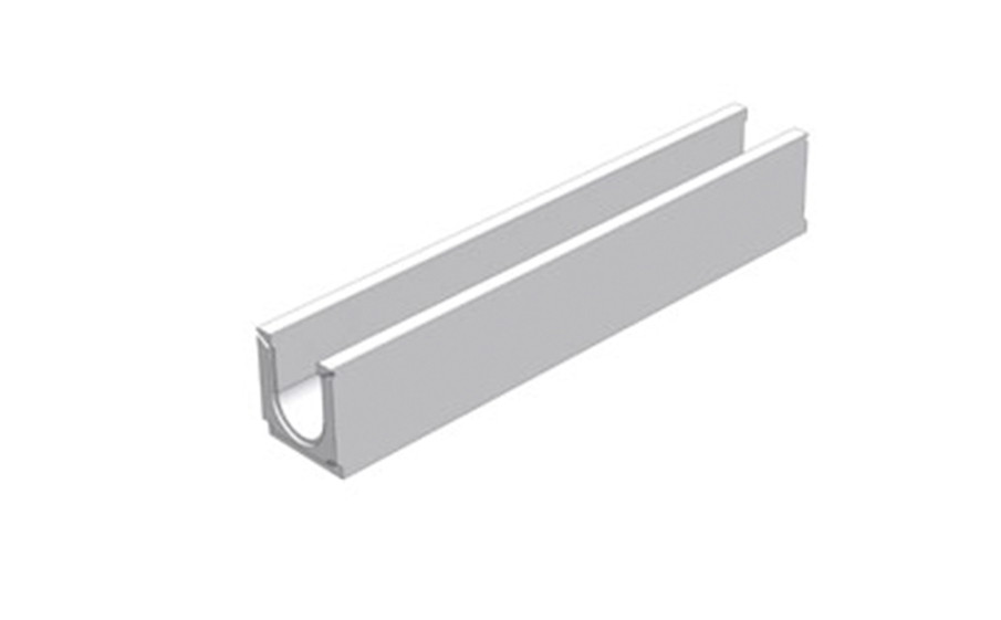 Лоток универсальный Gidrolica BGU DN100 №15-0 кл. С250 без уклона, 1000*160*207 мм
