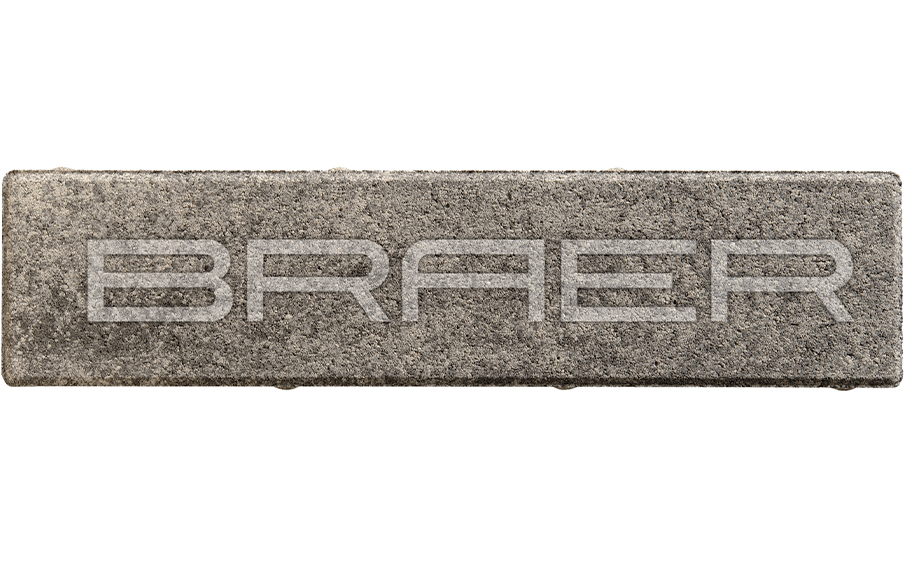 Плитка тротуарная BRAER Ригель 2.0 Color Mix Туман 320*80*60 мм