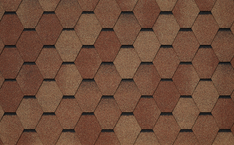 Гибкая черепица TEGOLA BUSINESS, VENETO, Terracotta 206