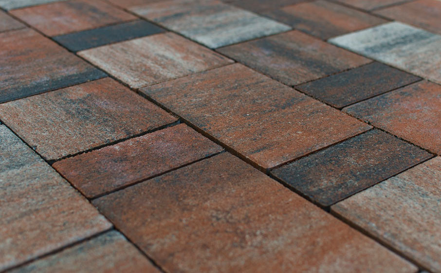 Плитка тротуарная BRAER Старый город Ландхаус Color Mix Койот, толщина 60 мм