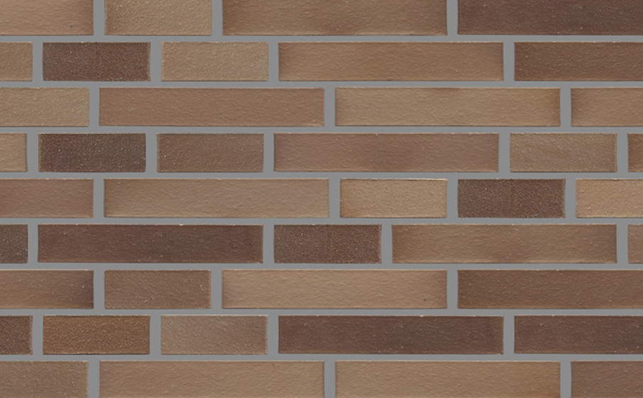 Кирпич клинкерный Westerwaelder Klinker Nr 34EG Grau nuanciert Edelglanz, 290*90*52 мм