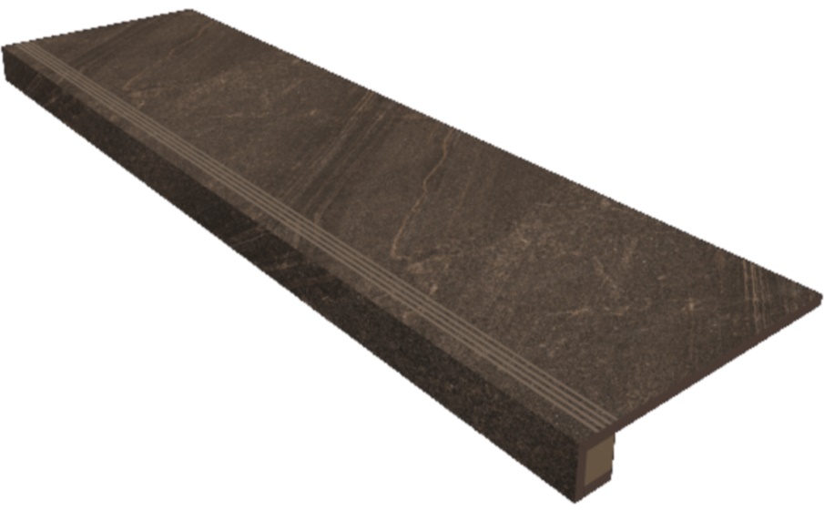 Комплект ступень и подступенок Estima Габбро/Gabbro GB04, неполированный