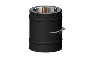 Шибер Schiedel PERMETER 50 черный, D 250/350 мм