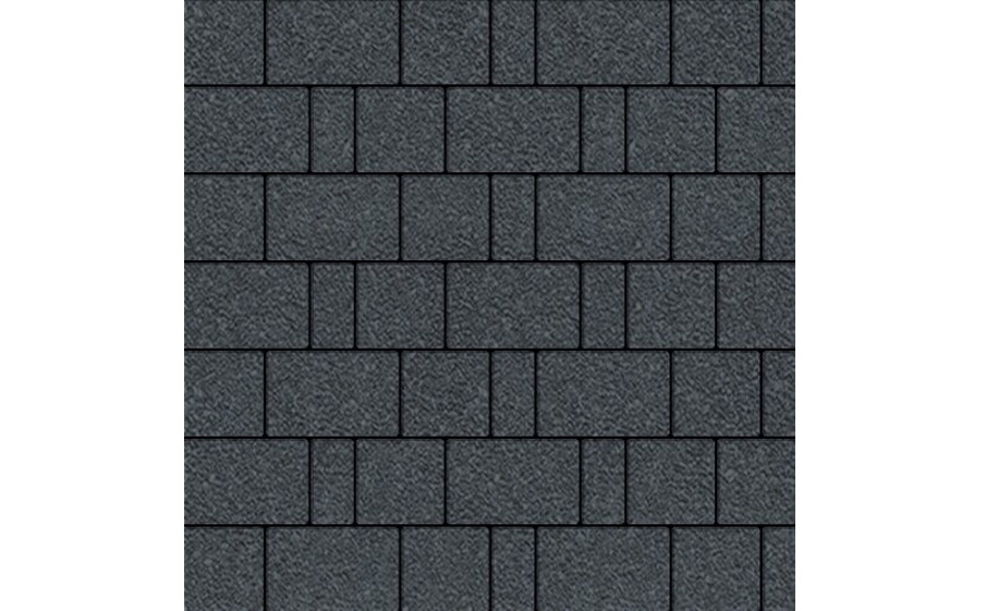 Плитка тротуарная SteinRus, Бельпассо А.23(М).Псм.4, Native, графит, толщина 40 мм
