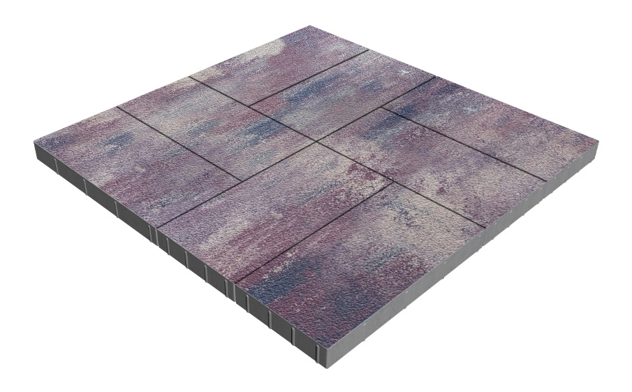 Плитка тротуарная SteinRus Парк Плейс Б.3.П.6, Native, Каратау, 600*300*60 мм