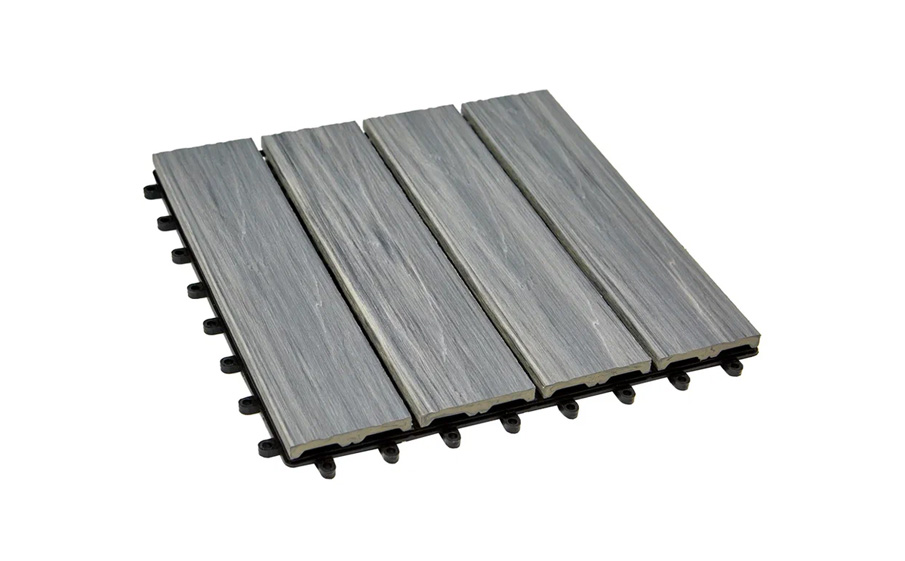 Садовый паркет современный CM Гарден (CM Garden) Патина серая (Patina Grey), 300*300 мм
