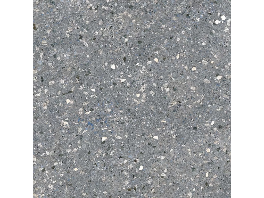 Керамогранит KERAMA MARAZZI Терраццо серый темный обрезной, 600*600*9 мм