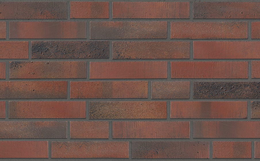Клинкерная плитка под кирпич Stroeher Wasserbrand, 675 oxidrot, 240*71*12 мм
