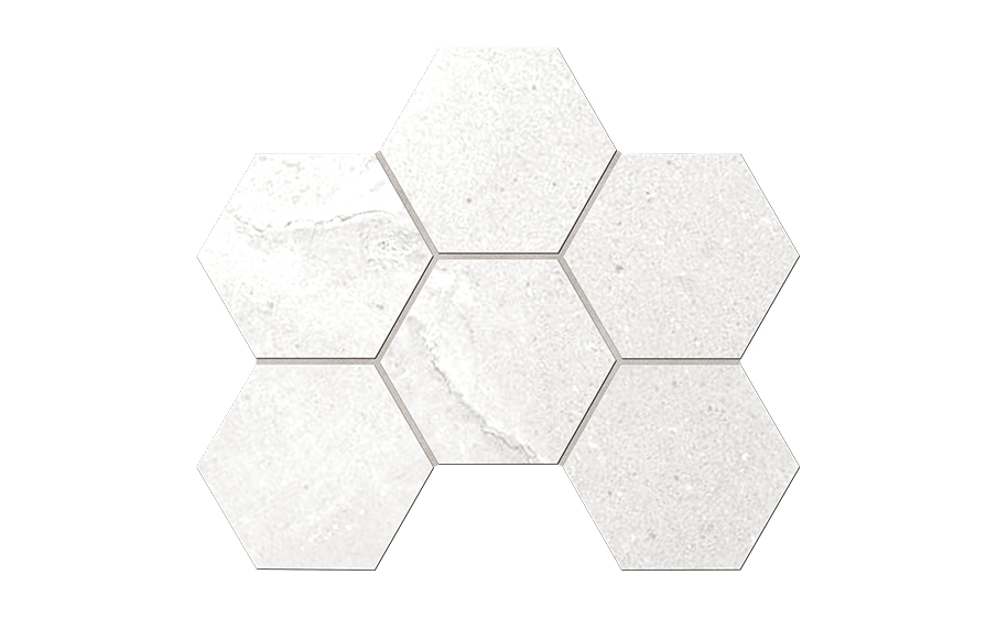 Мозаика Гексагон/Hexagon Ametis Кайлас/Kailas KA00, неполированный, 285*250*10 мм