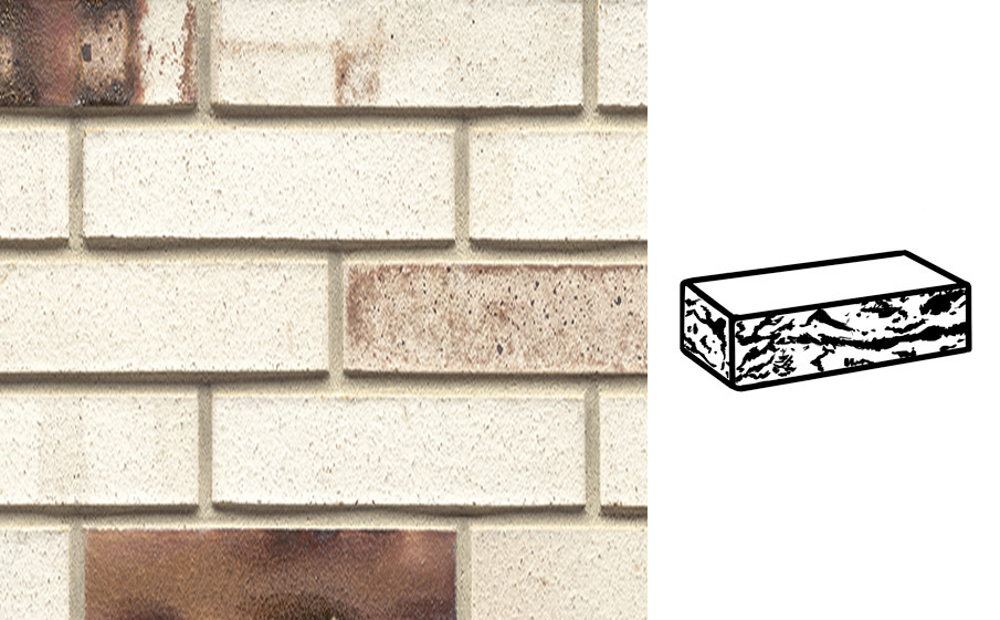 Кирпич клинкерный Muhr 37_06 KS Serie mondan Kohle Spezial готик, 240*55*71 мм