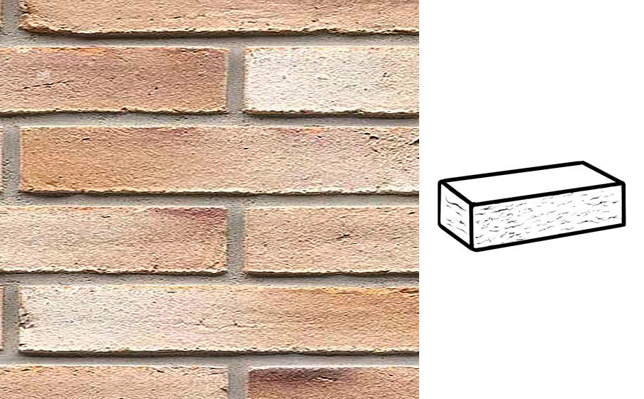 Кирпич клинкерный Muhr 37_06 K Serie mondan Kohle рустик, 290*90*52 мм