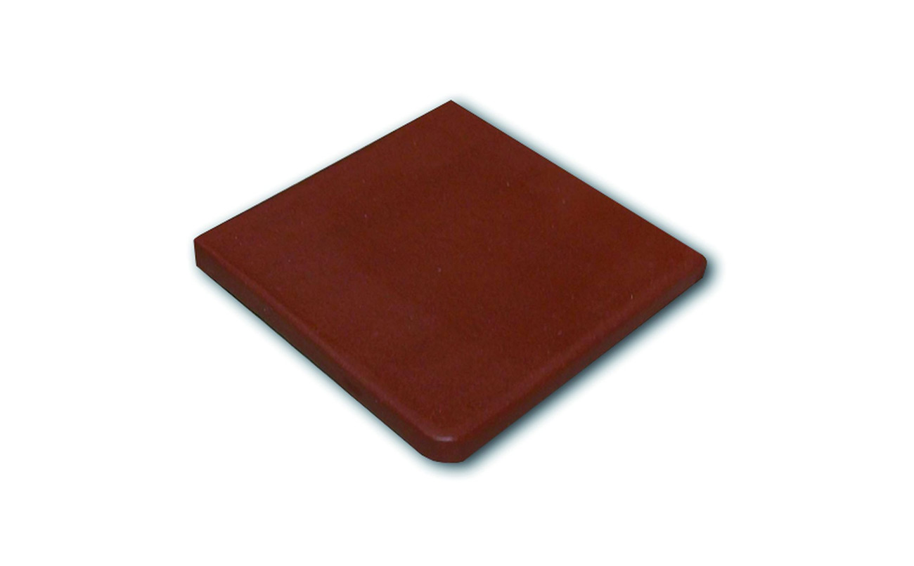 Клинкерная угловая ступень Gres Aragon Quarry Red, 150*150*12 мм