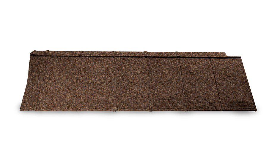 Композитная черепица рядовая Metrotile ISlate Burgundy