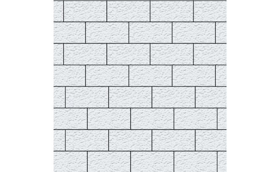 Плитка тротуарная SteinRus Прямоугольник Б.6.П.6, Old-age, белый, 200*100*60 мм