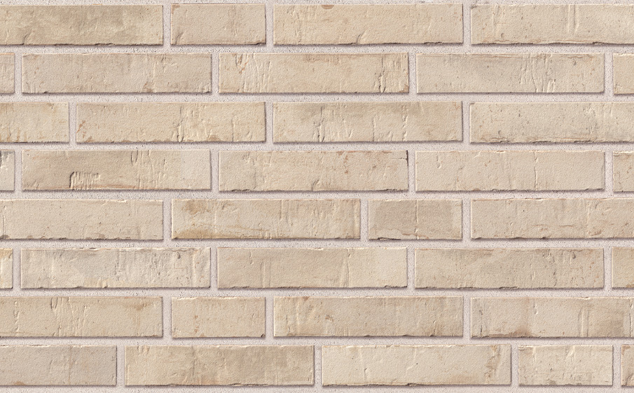 Клинкерная плитка под кирпич Stroeher Kontur EG, 474 hellbeige engobiert, 240*52*12 мм