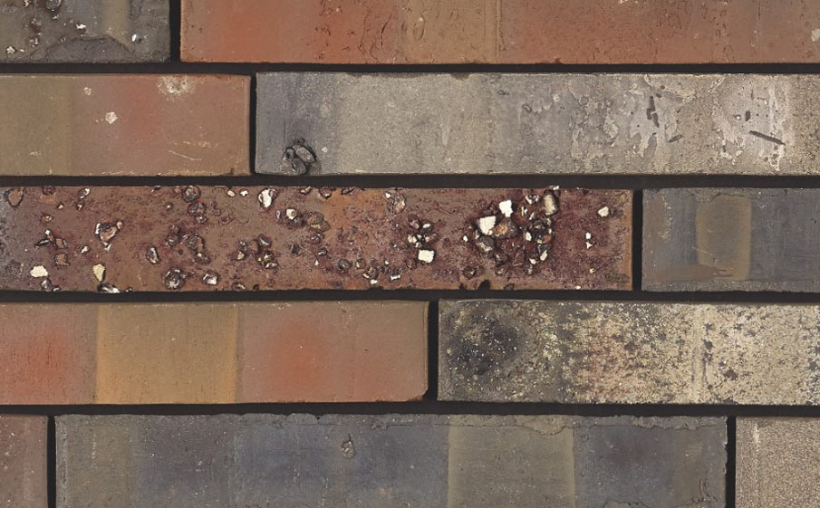 Кирпич облицовочный Terca Archipolis Cadet Zwart, 240*65*40 мм
