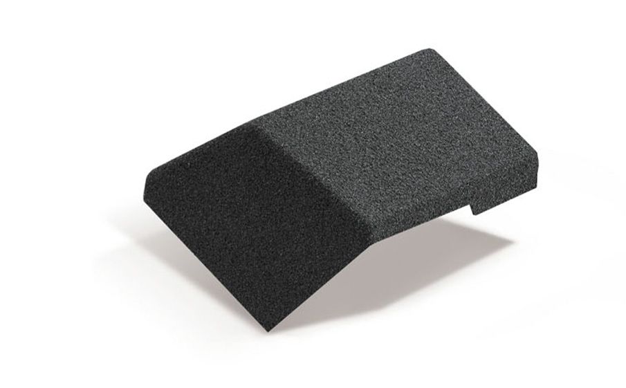Наконечник ребрового конька Metrotile, Grey