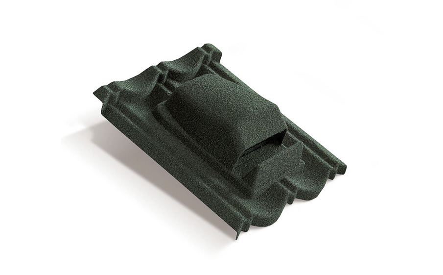 Вентиляционный выход Metrotile HV15-15 Bond Dark green