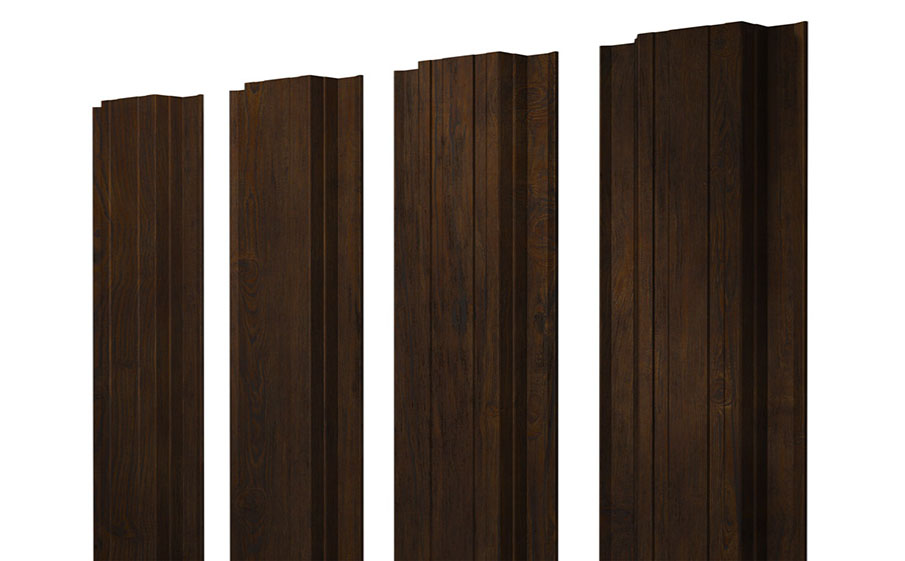 Штакетник Прямоугольный Print Elite Chestnut Wood