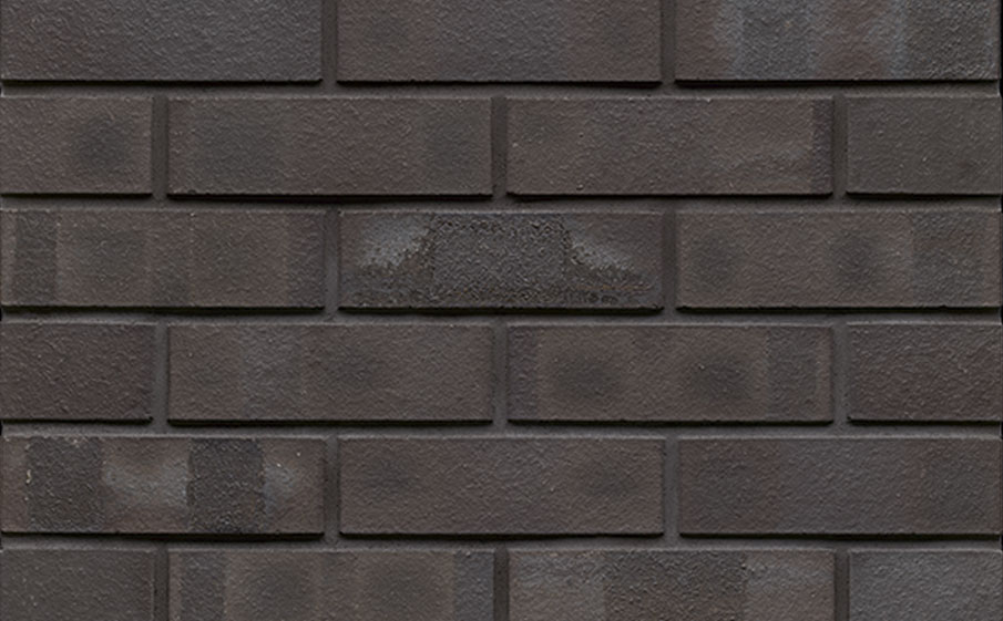 Кирпич клинкерный Muhr 05 KS Eisenschmelz Schwarzbraun Kohle Spezial гладкий, Spalter NF, 240*55*71 мм