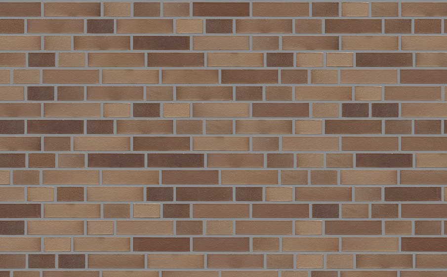 Кирпич клинкерный Muhr 34 EG Grau nuanciert Edelglanz гладкий, 210*100*50 мм