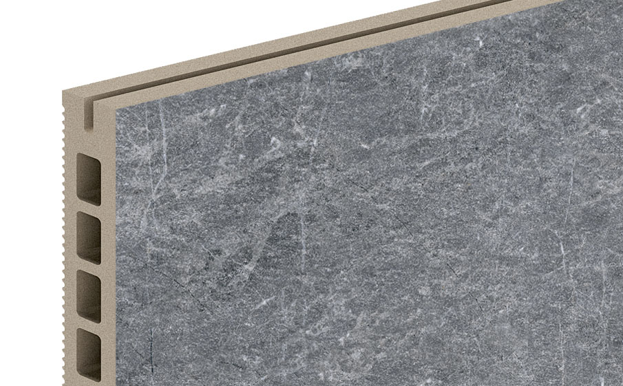 Керамогранитная плита для НВФ ExaTech Marble PR2 G, 800*397*20 мм