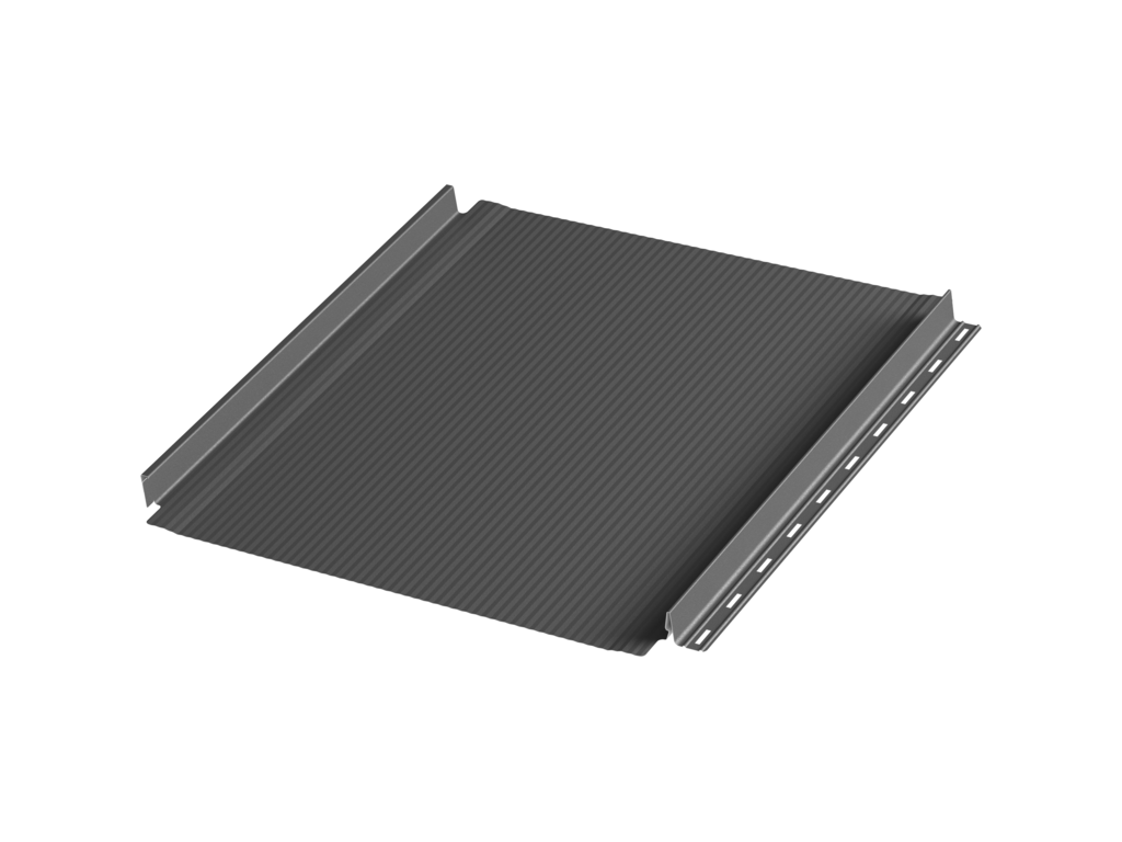 Фальцевая панель c подгибом Aquasystem AQUACLICK Бриз Zn180 Rooftop Бархат, RAL 7016