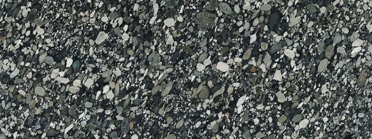 Керамогранит KERAMA MARAZZI Мариначе черный лаппатированный обрезной, 3200*1195*6 мм