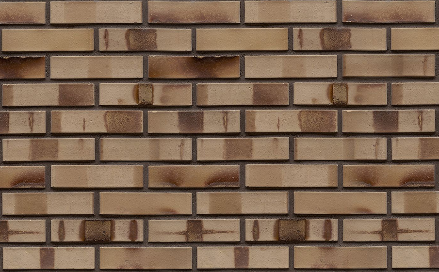 Кирпич клинкерный Westerwaelder Klinker Nr 36KS Silbergrau nuanciert Kohle Spezial, 240*115*52 мм