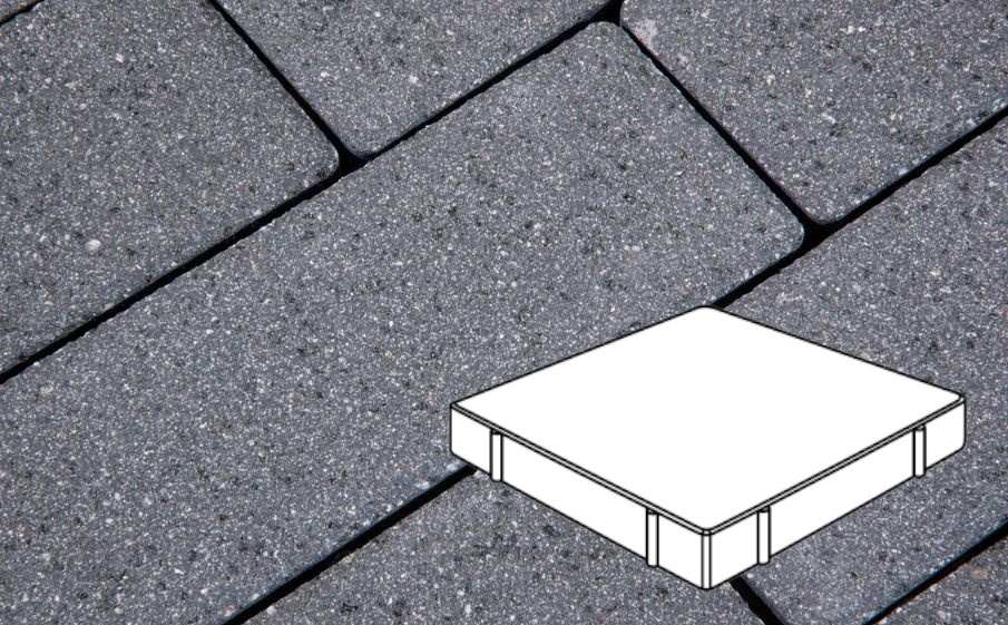 Плитка тротуарная Готика Granite FERRO, Квадрат Б.5.К.8, Исетский 500*500*80 мм