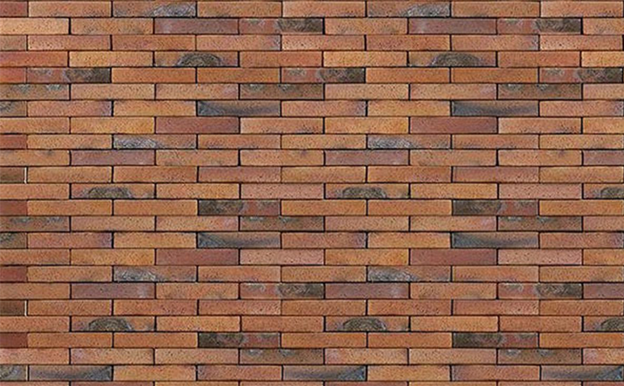 Клинкерная тротуарная брусчатка ригельная ABC Ember orange-gelb-Kohlebrand, 240*78*52 мм