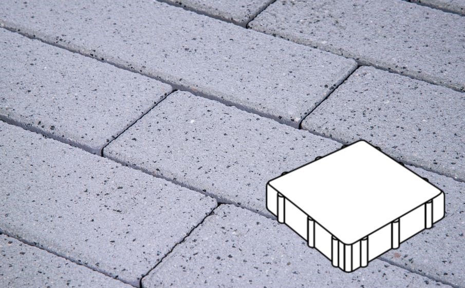 Плитка тротуарная Готика, City Granite FERRO, Квадрат В.3.К.10, Цветок Урала, 300*300*100 мм